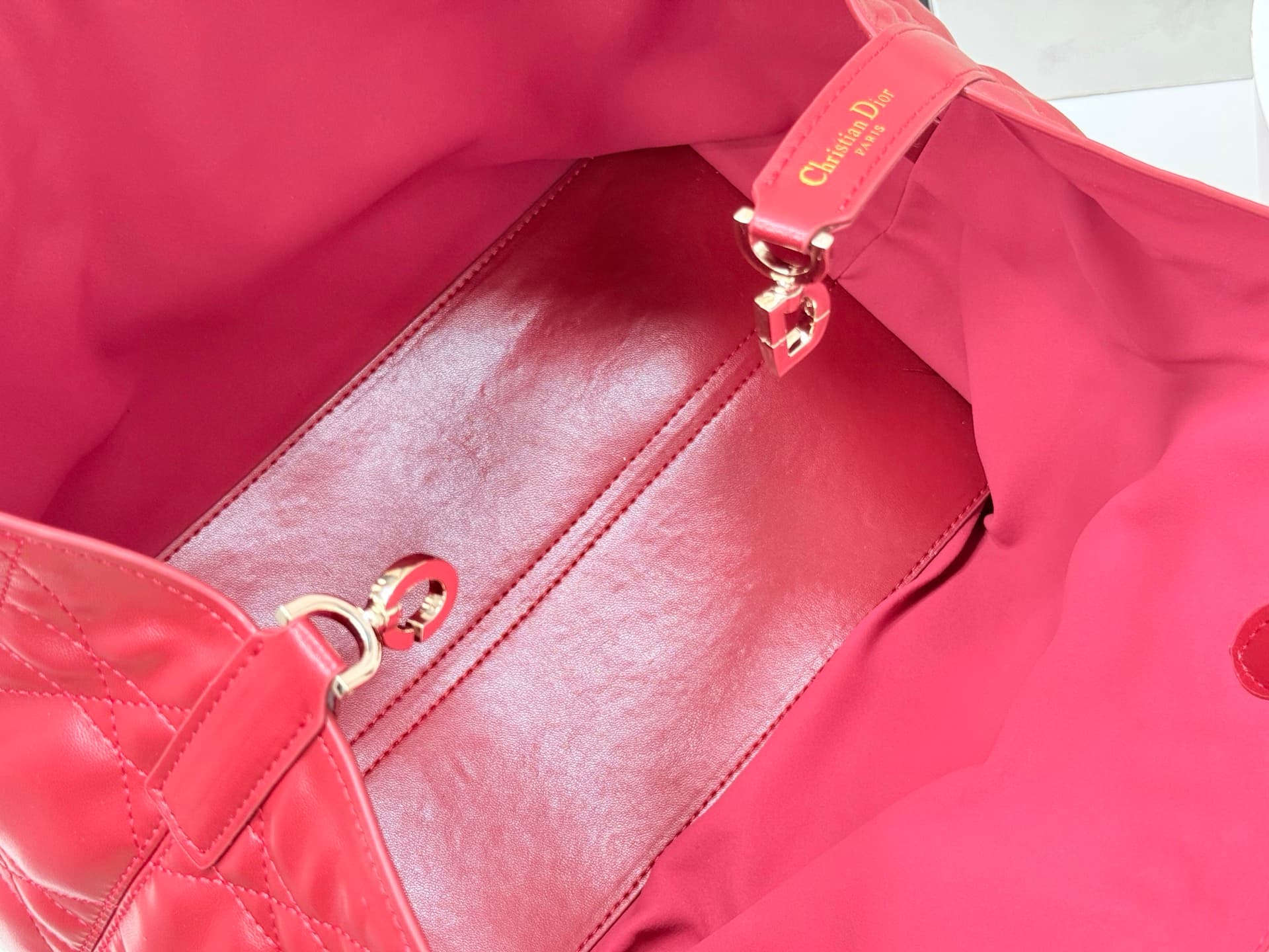Dior Red Large Tote Bag 9936