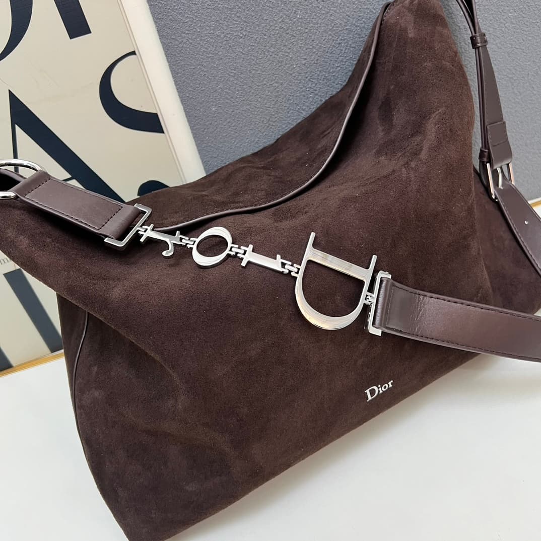 Dior Brown Large Backpack