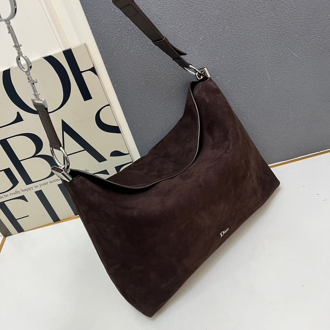 Dior Brown Large Backpack