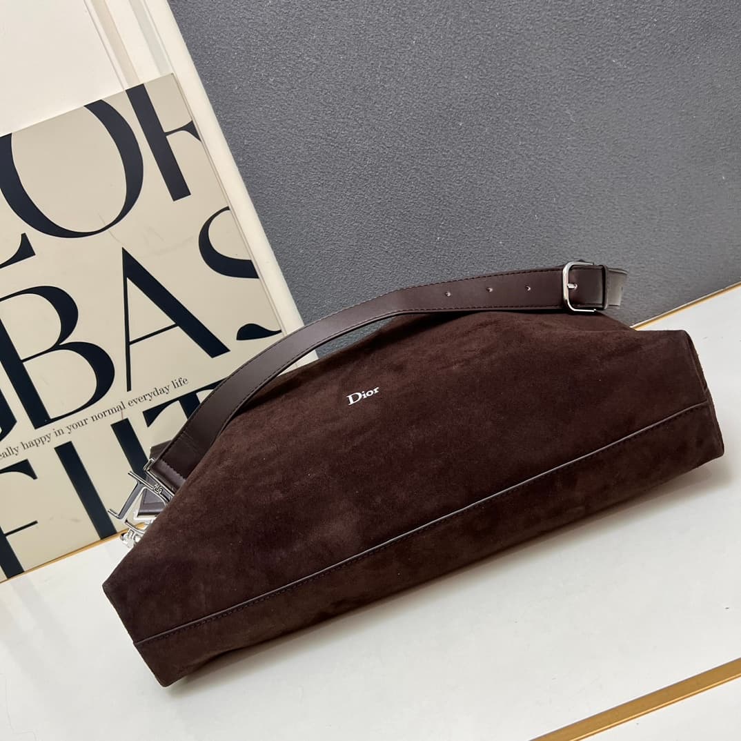Dior Brown Large Backpack
