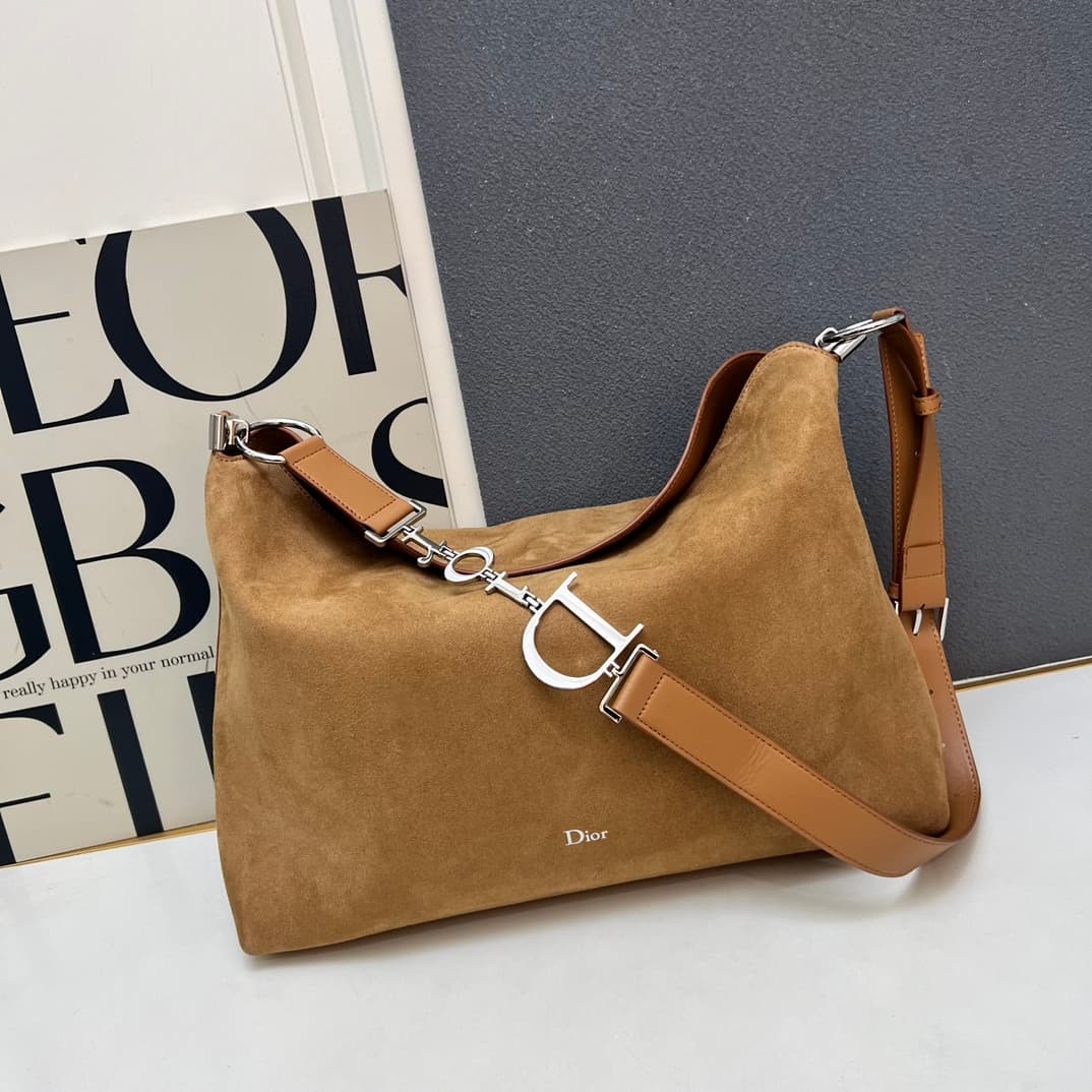 Dior Brown Large Backpack