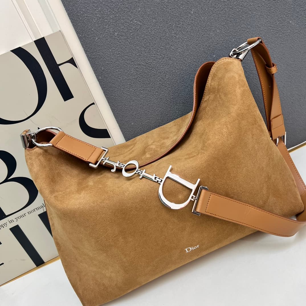 Dior Brown Large Backpack