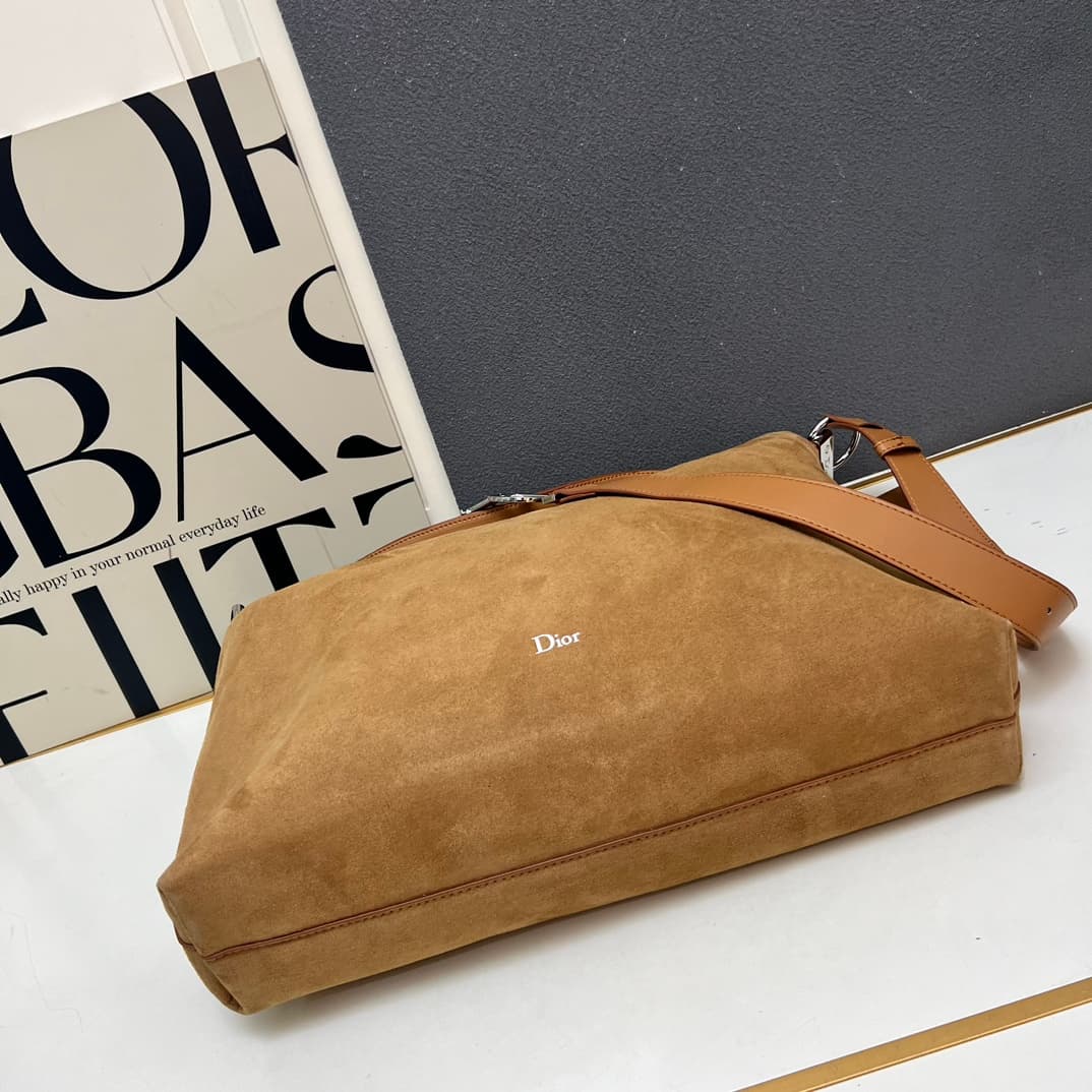 Dior Brown Large Backpack