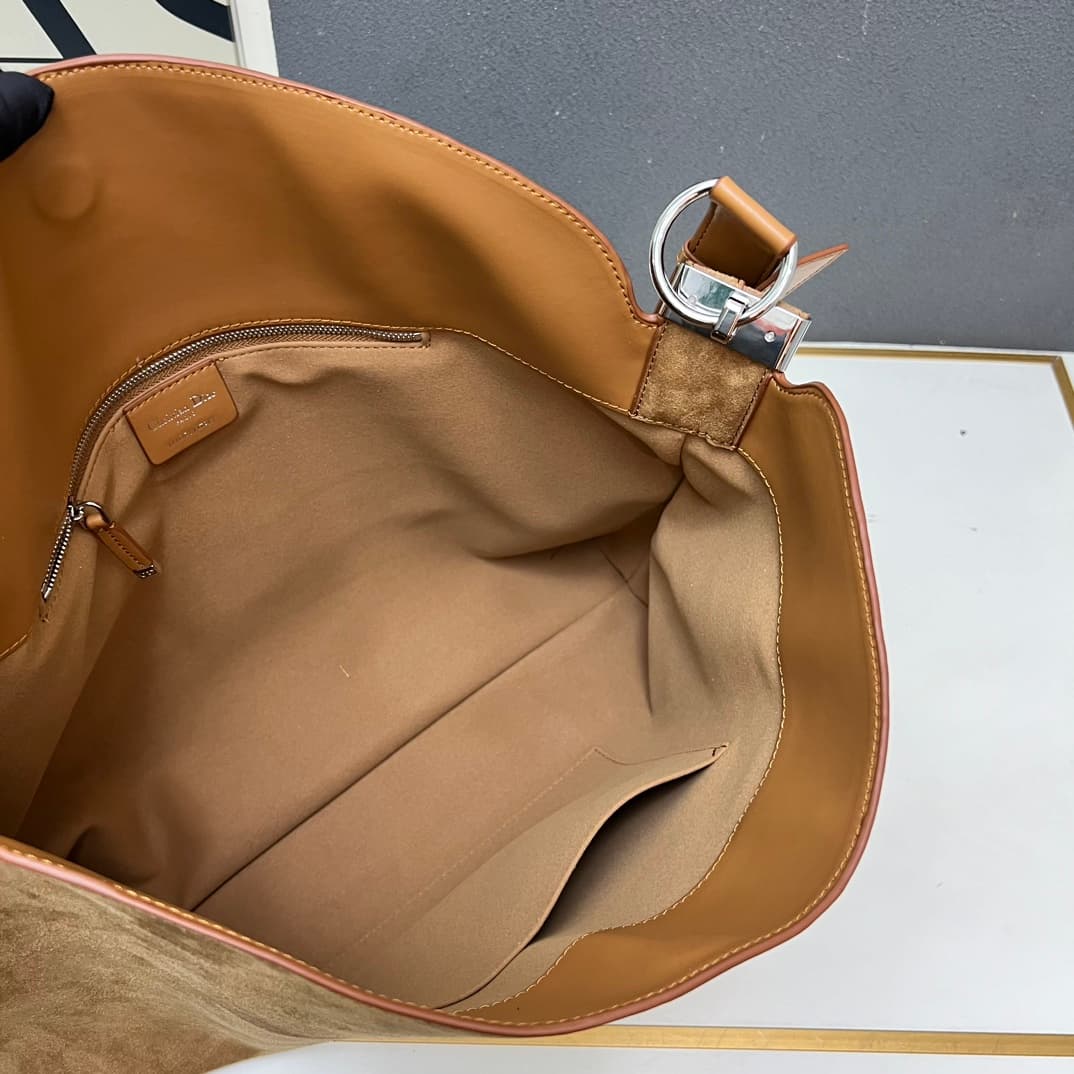 Dior Brown Large Backpack
