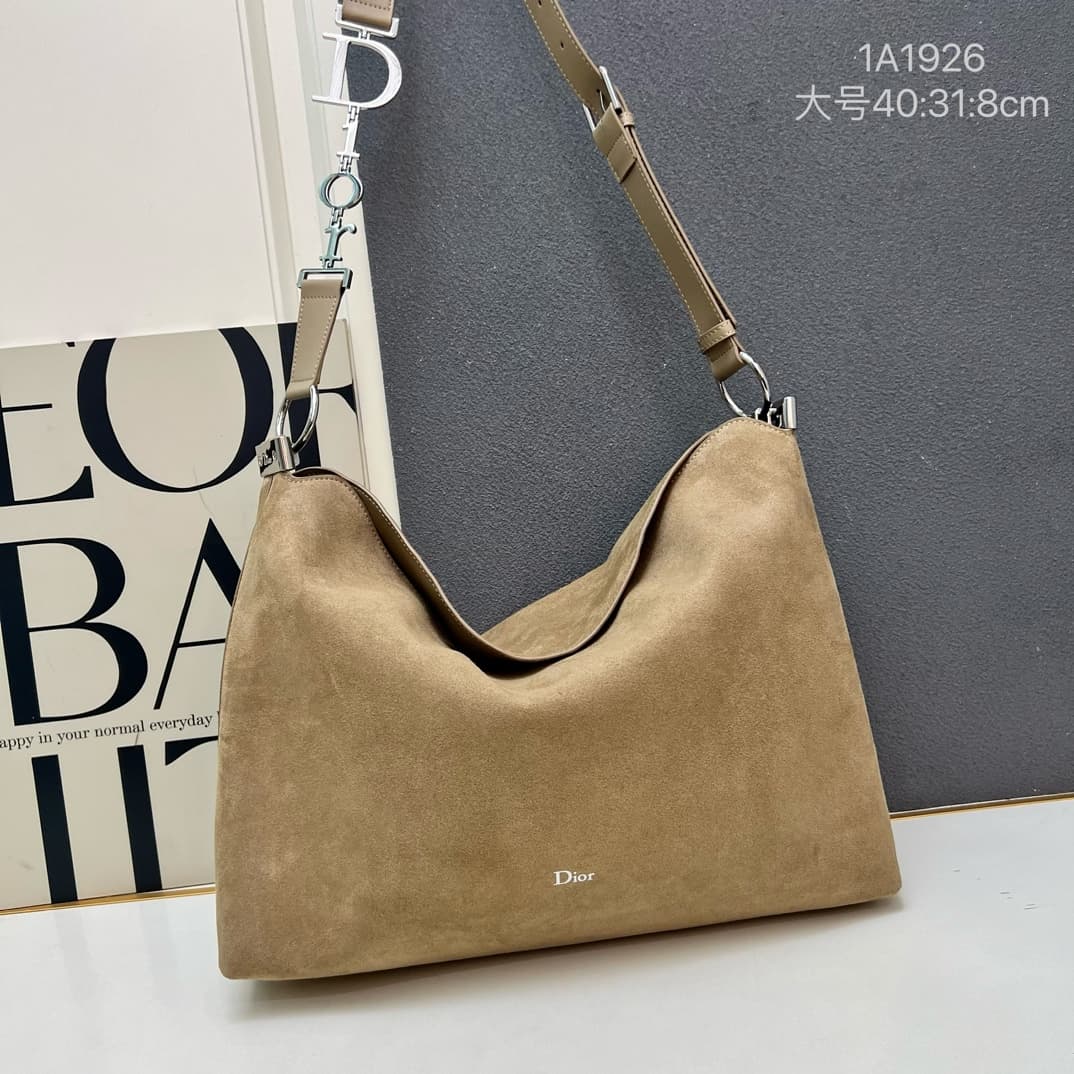 Dior Brown Large Backpack