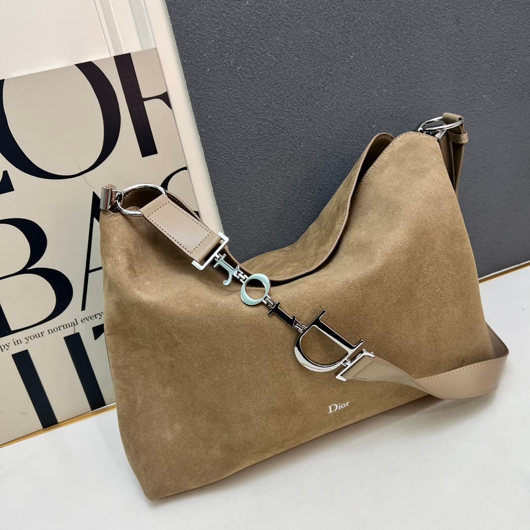 Dior Brown Large Backpack