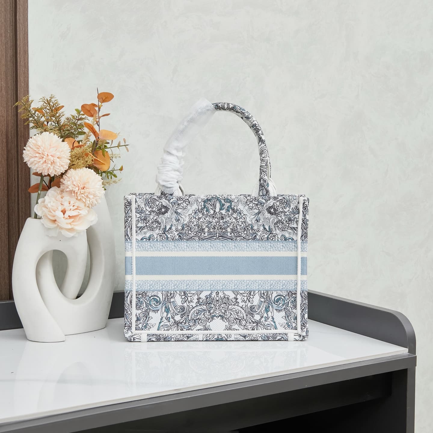 Dior Blue Small Tote Bag M1265