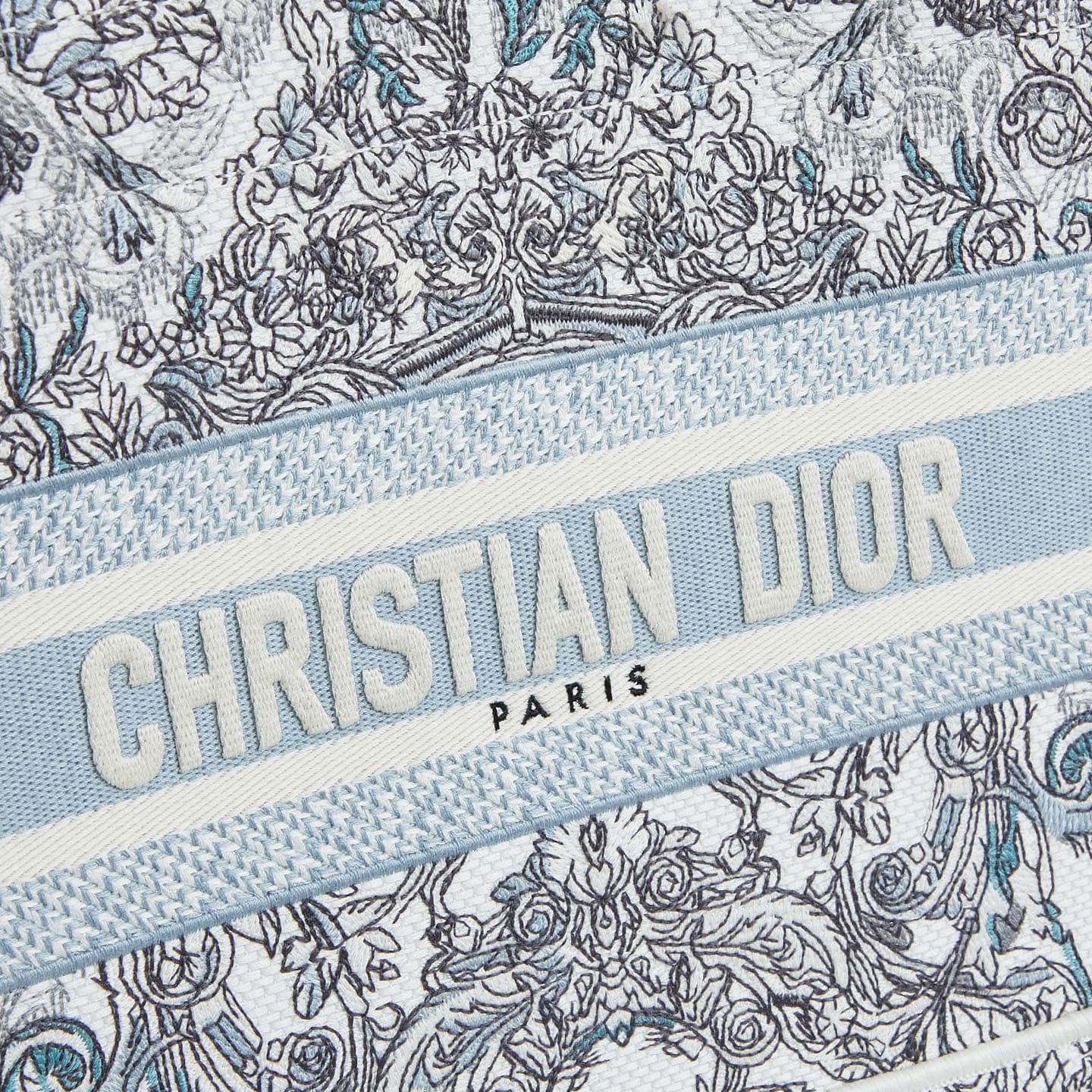 Dior Blue Small Tote Bag M1265