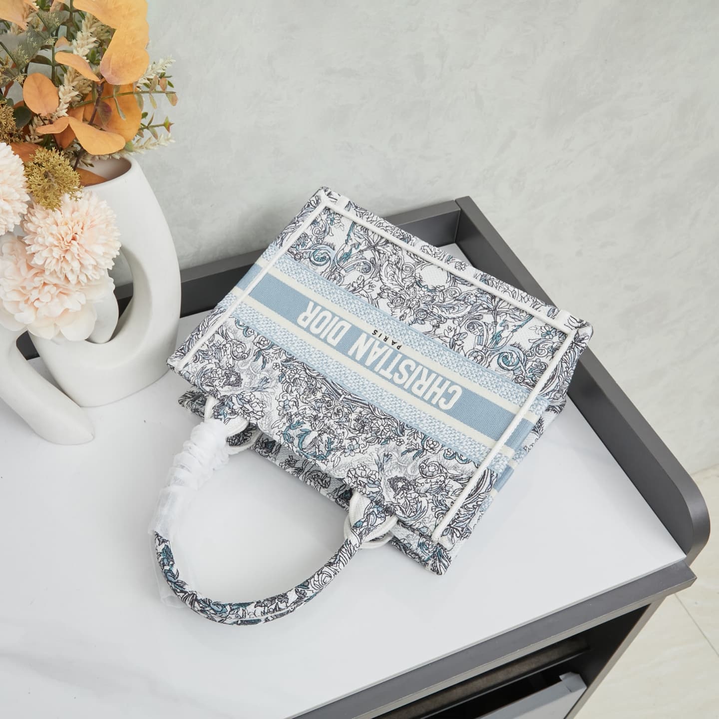 Dior Blue Small Tote Bag M1265