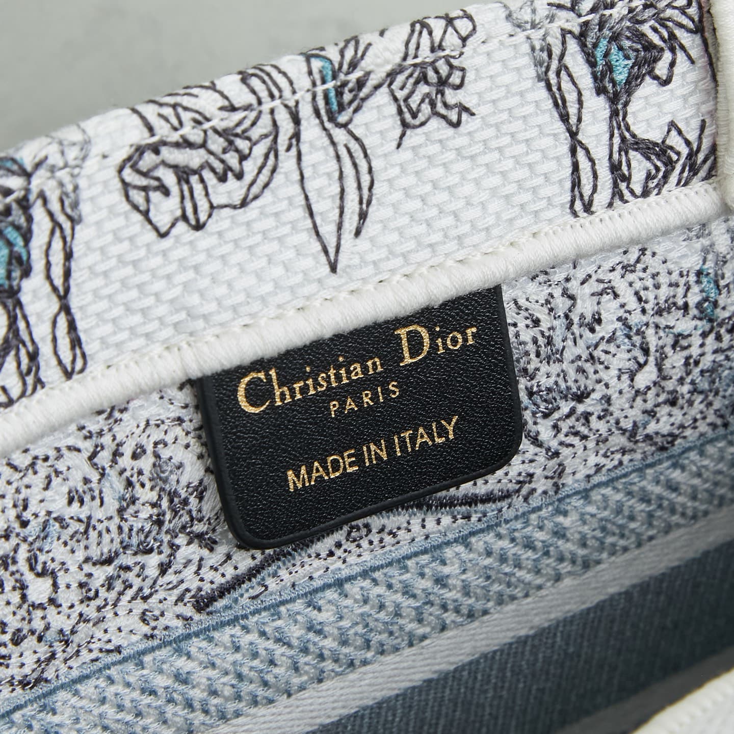 Dior Blue Small Tote Bag M1265