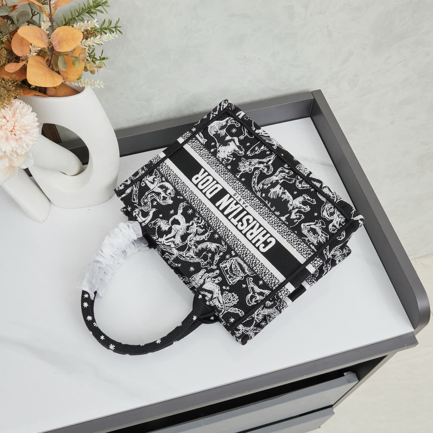 Dior Blue Small Tote Bag M1265