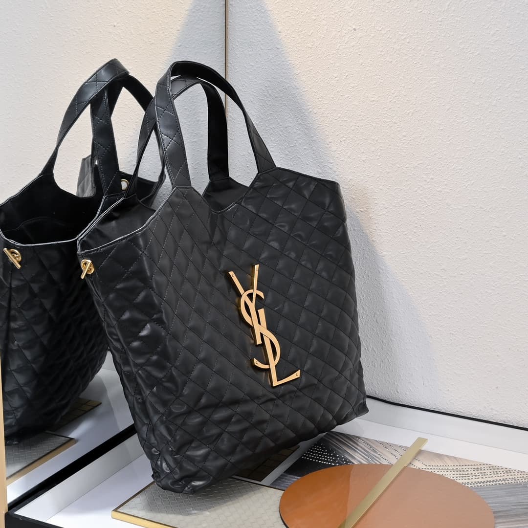 Saint Laurent Black Tote Bag 698651