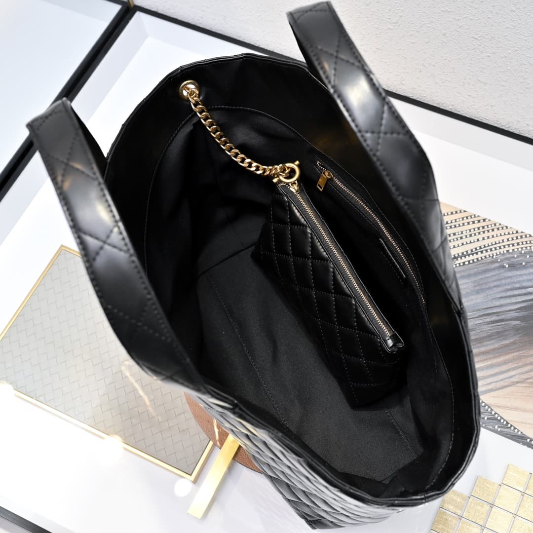 Saint Laurent Black Small Tote Bag 858191