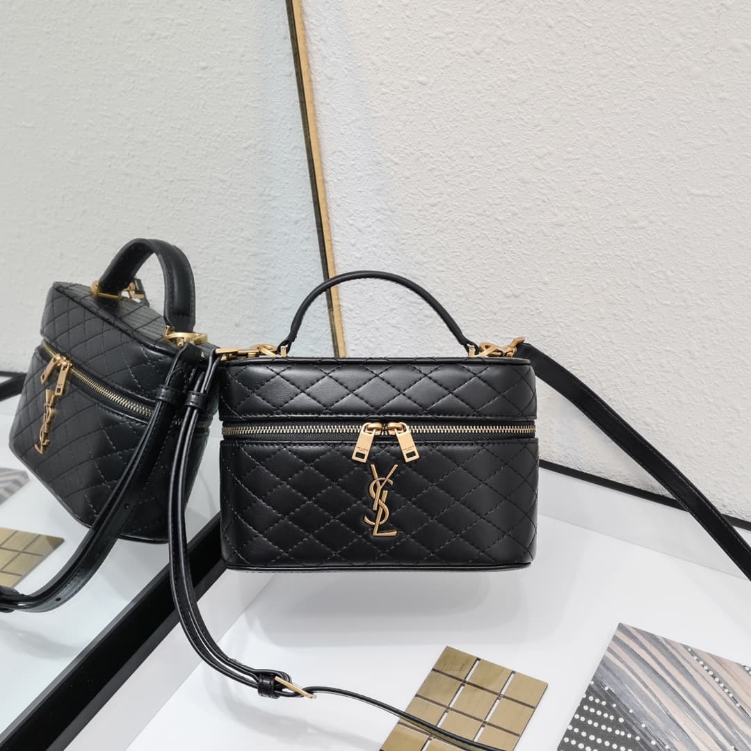 Saint Laurent Black Wallet 766731