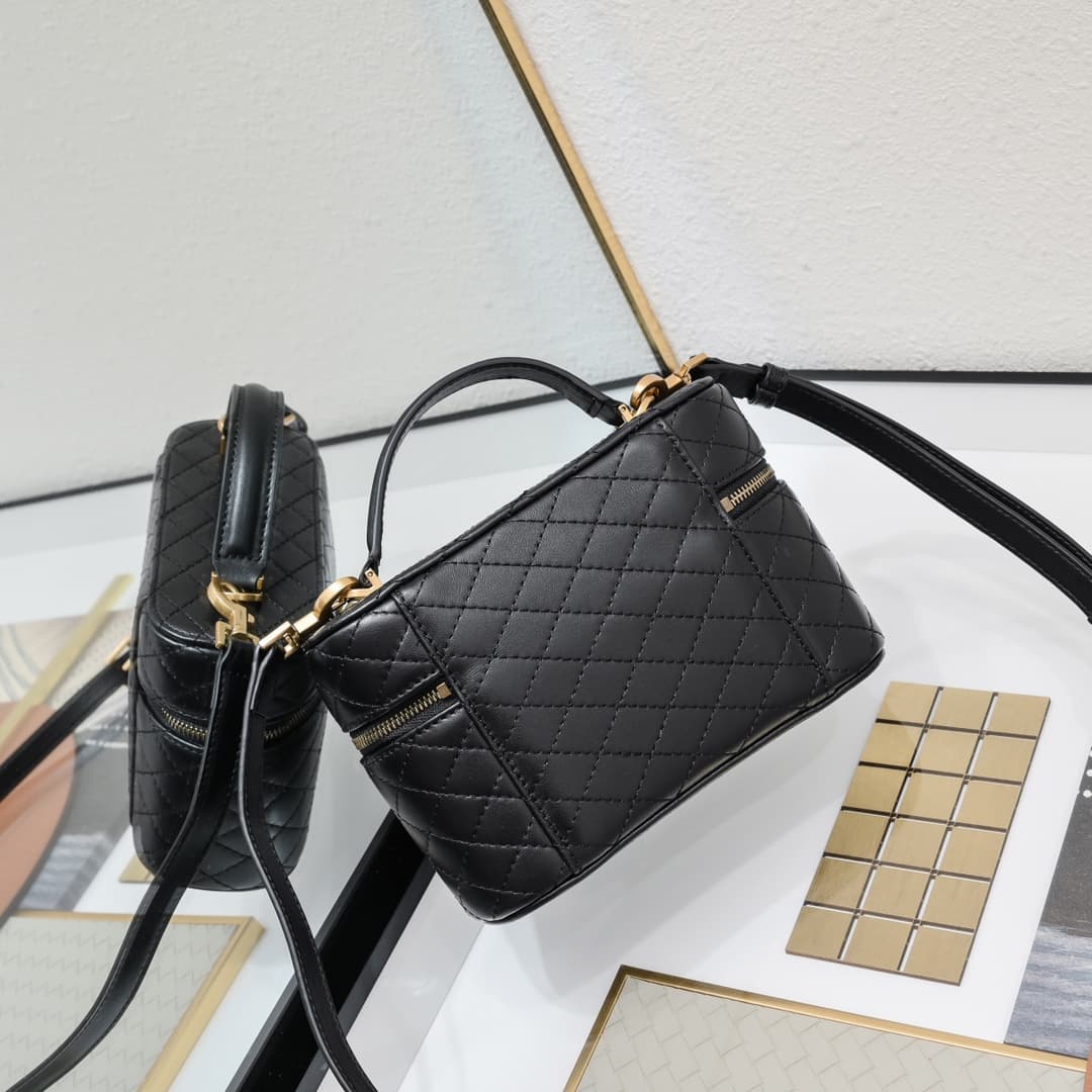 Saint Laurent Black Mini Wallet 766731