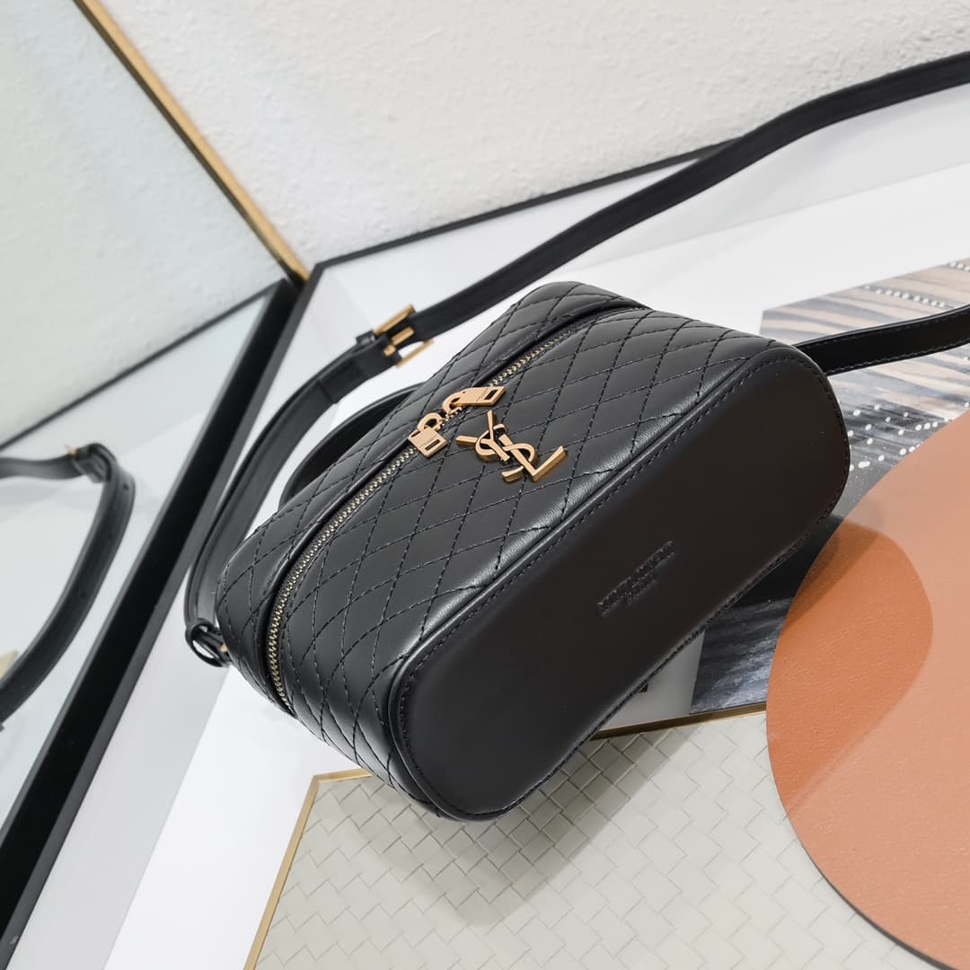 Saint Laurent Black Mini Wallet 766731