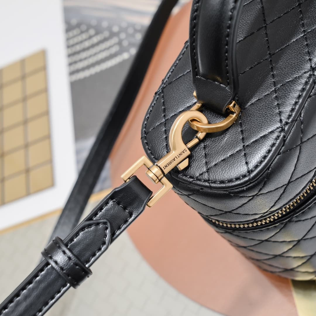 Saint Laurent Black Mini Wallet 766731