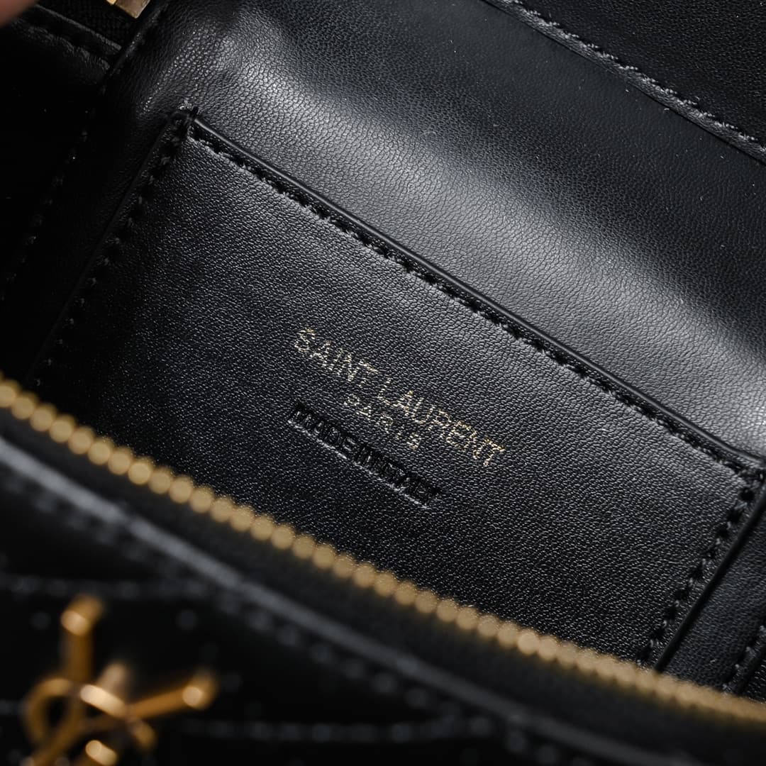 Saint Laurent Black Mini Wallet 766731