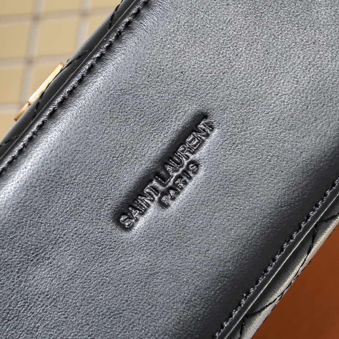 Saint Laurent Black Mini Wallet 766731