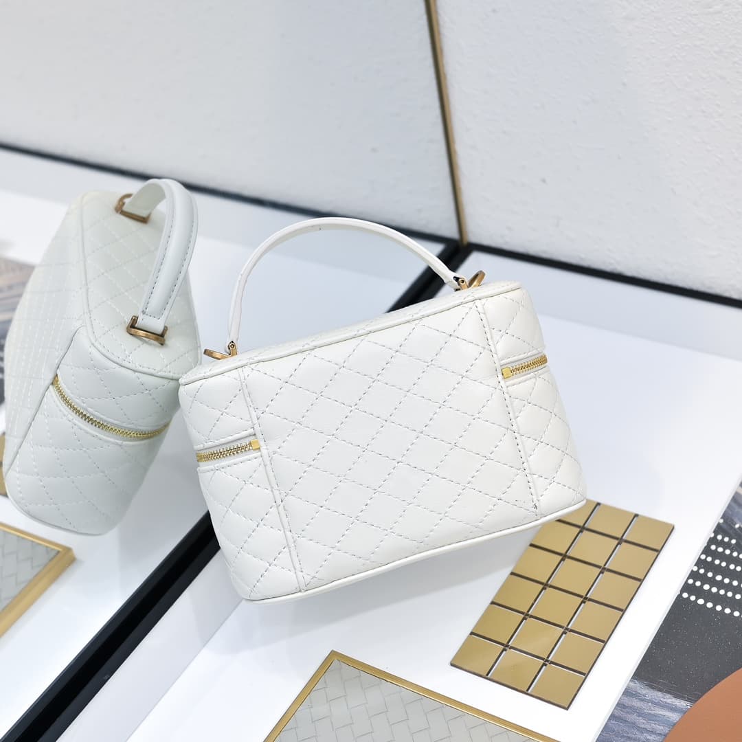 Saint Laurent White Mini Wallet 766731