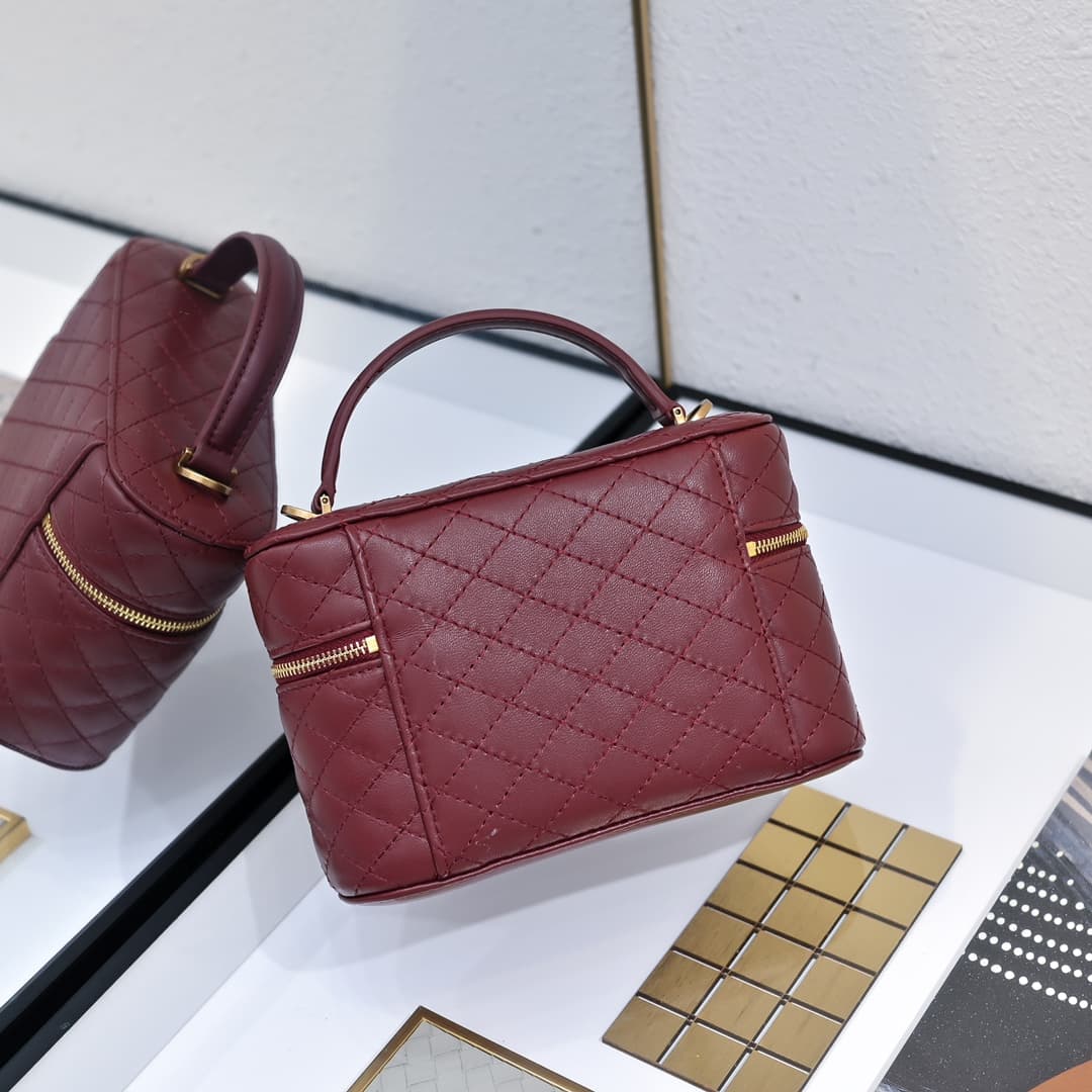 Saint Laurent Red Mini Wallet 766731
