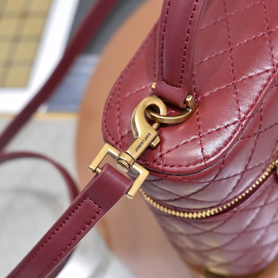 Saint Laurent Red Mini Wallet 766731