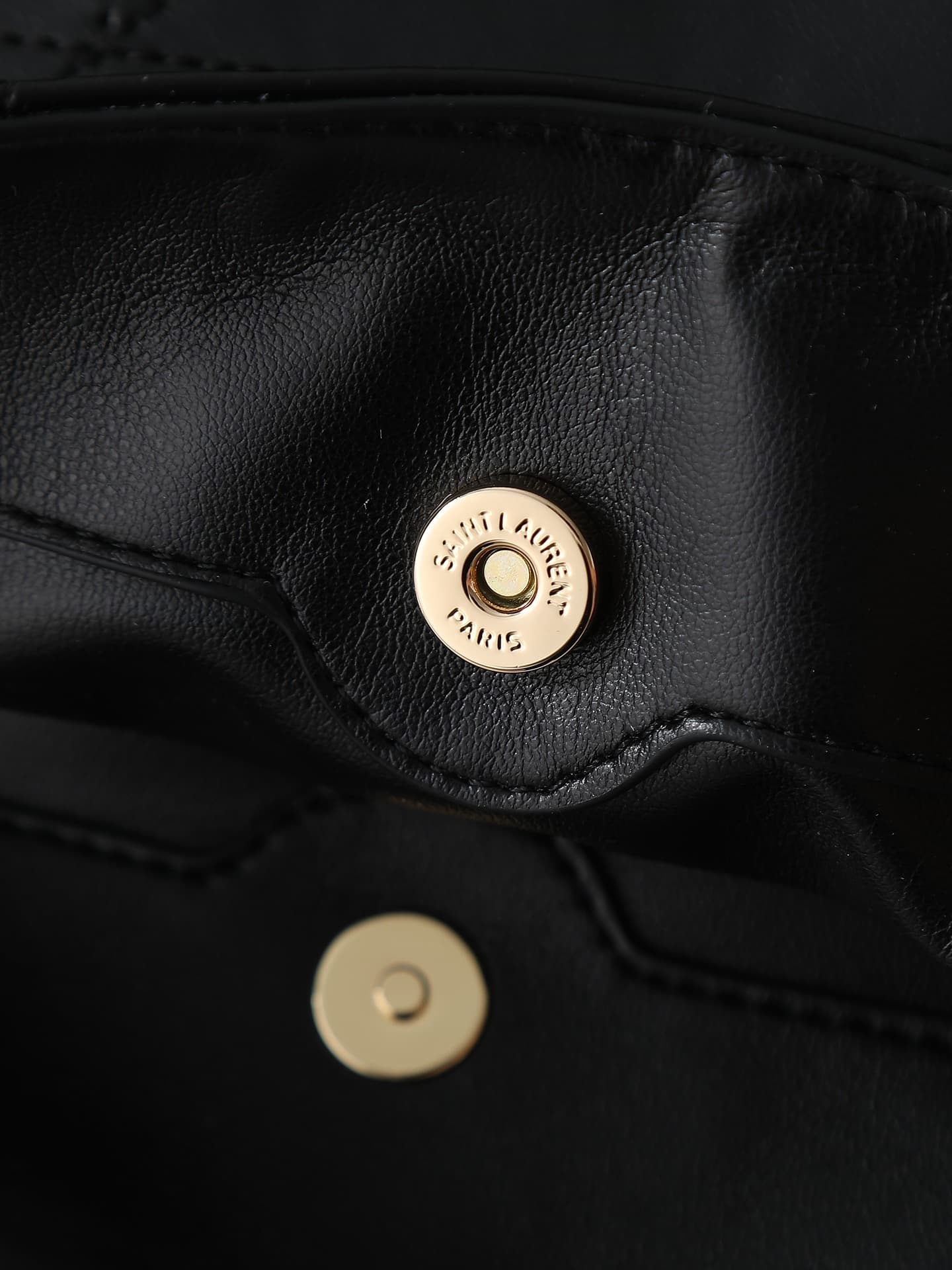Saint Laurent Gold Small Crossbody Bag 2509