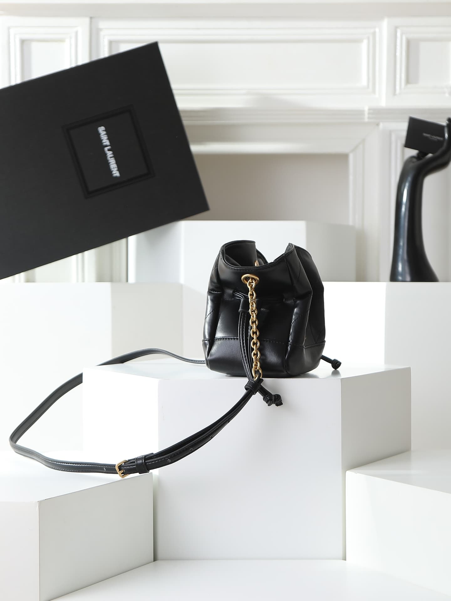 Saint Laurent Mini Bucket Bag