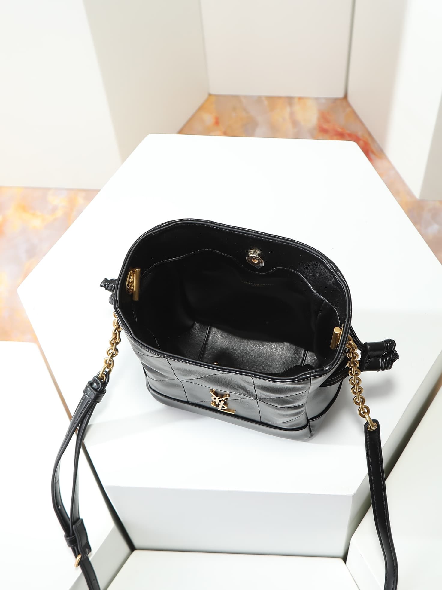 Saint Laurent Mini Bucket Bag