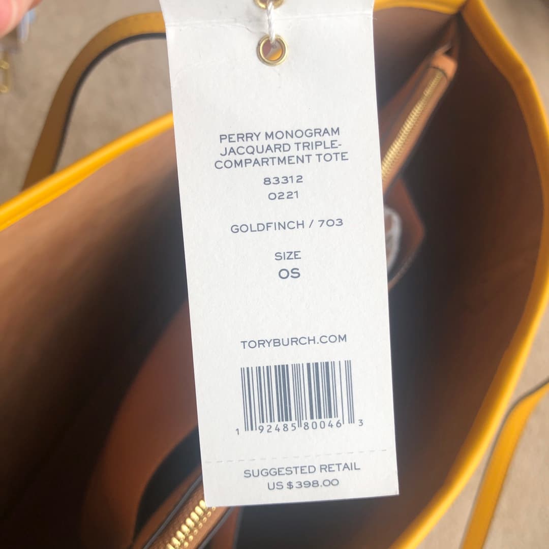 托里伯奇 Blue Large Tote Bag TB83312