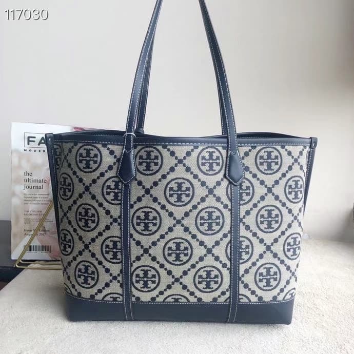 托里伯奇 Blue Large Tote Bag TB83312