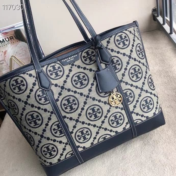 托里伯奇 Blue Large Tote Bag TB83312