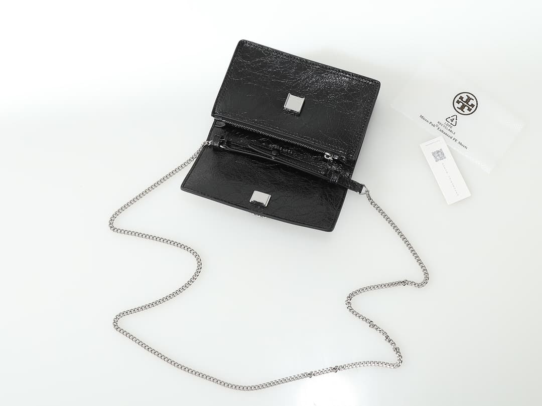 托里伯奇 Black Mini Crossbody Bag