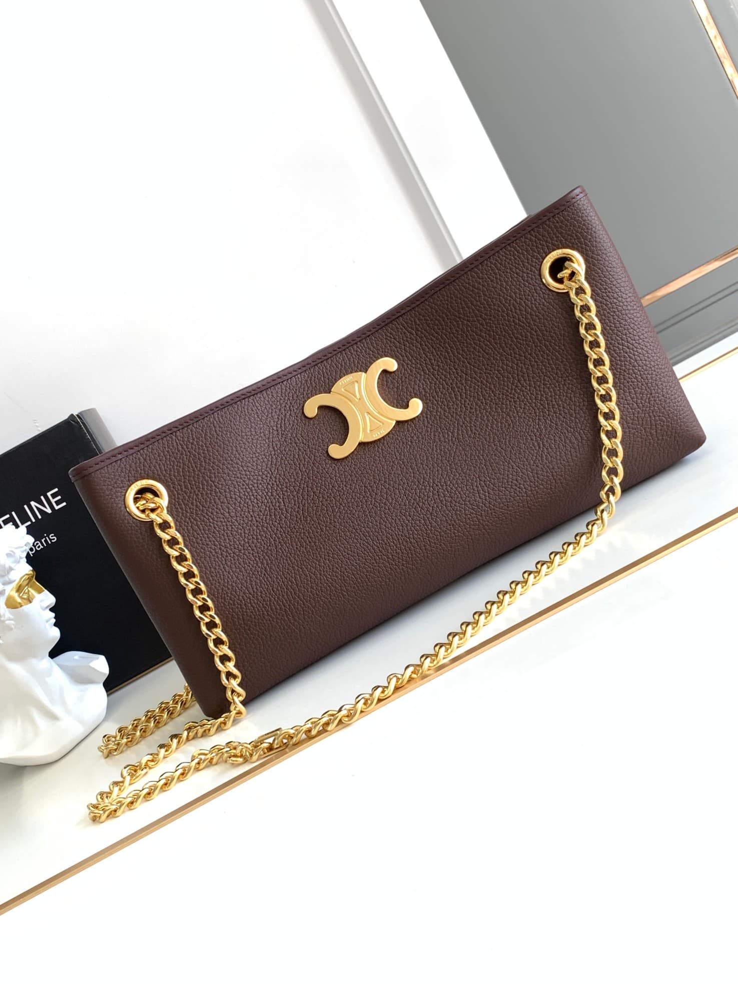 Celine Gold Crossbody Bag