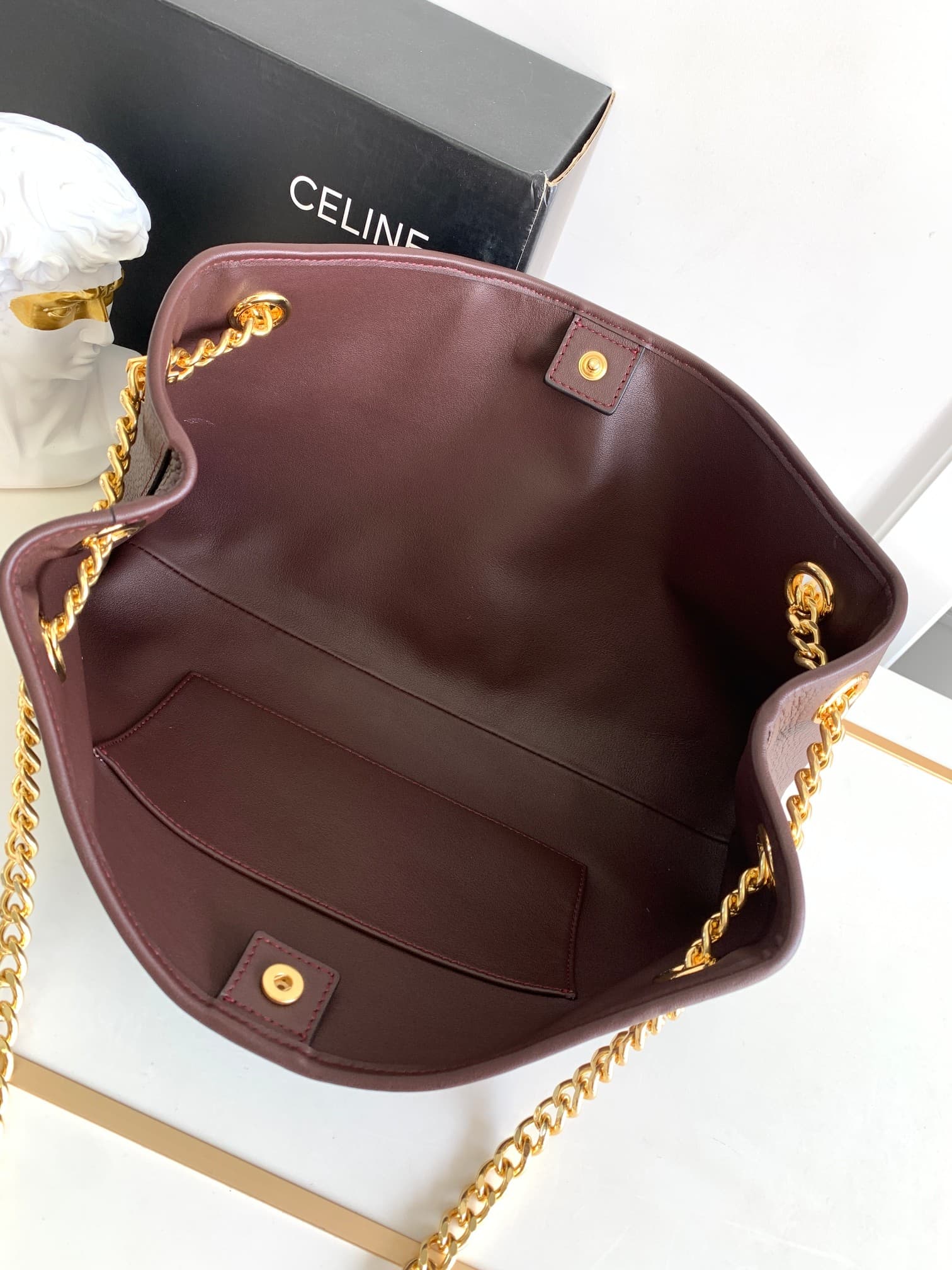 Celine Gold Crossbody Bag