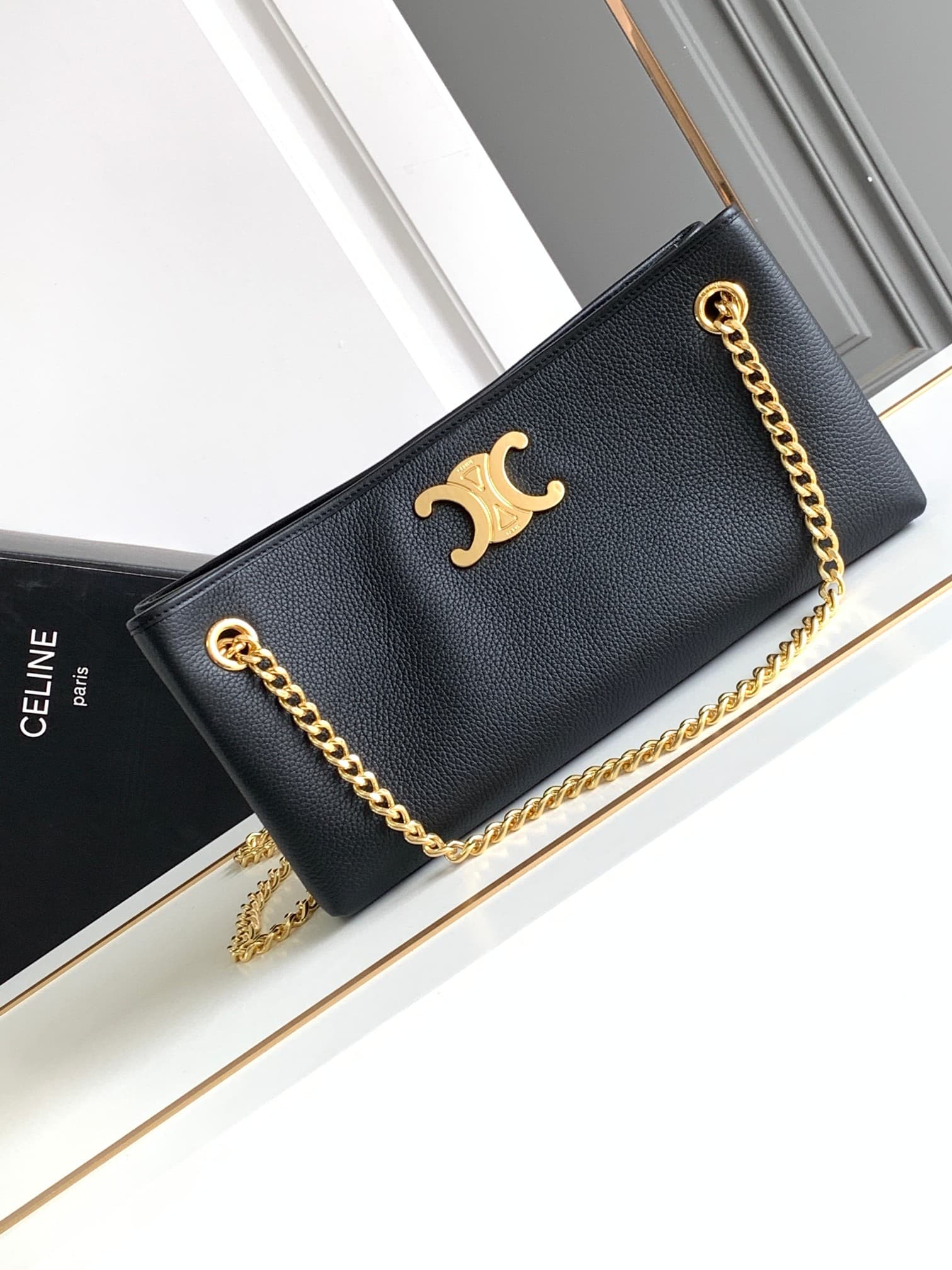 Celine Gold Crossbody Bag