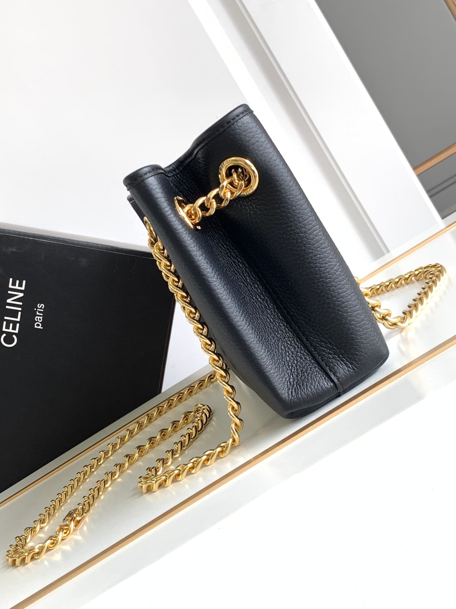 Celine Gold Crossbody Bag