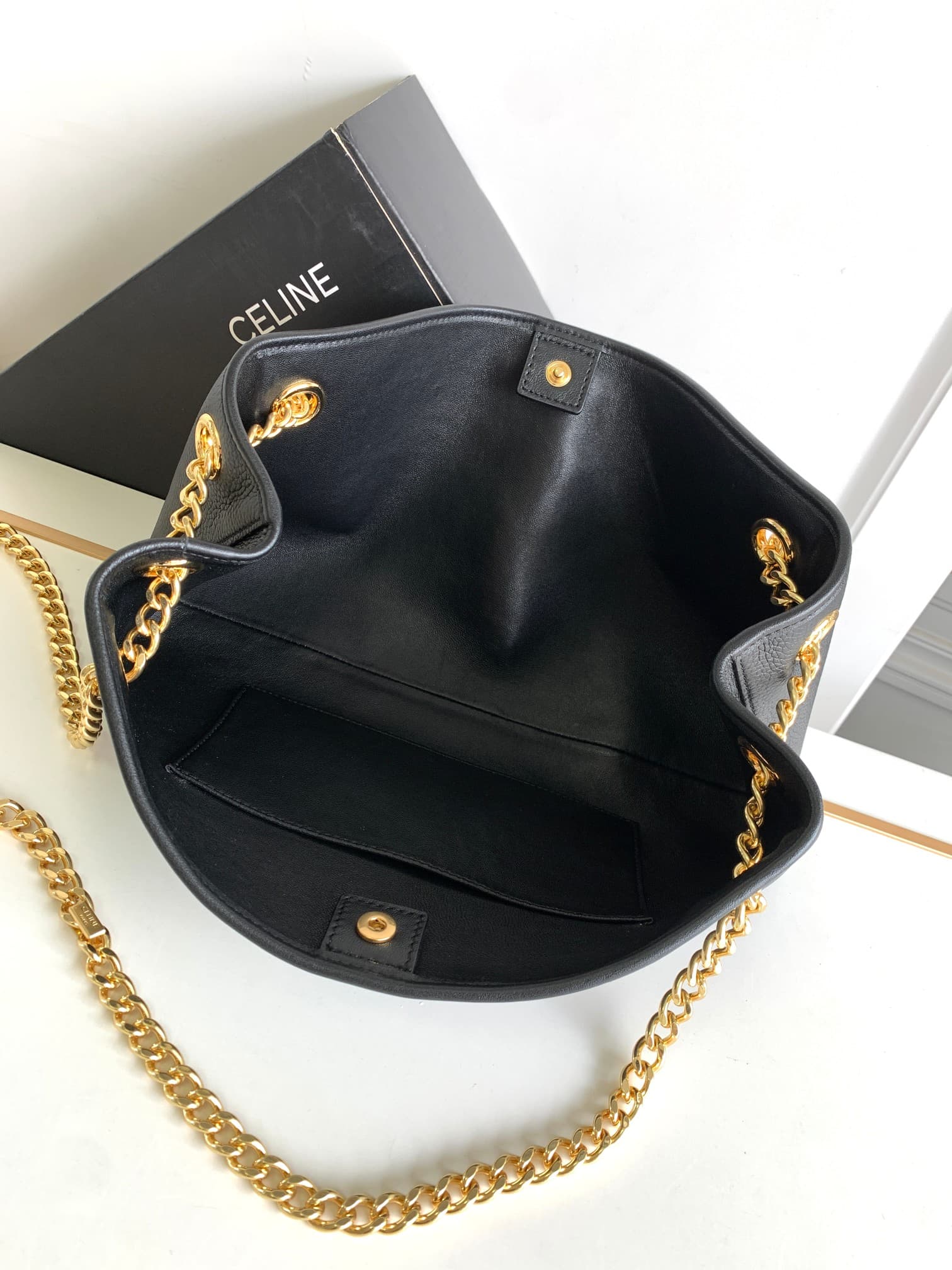 Celine Gold Crossbody Bag