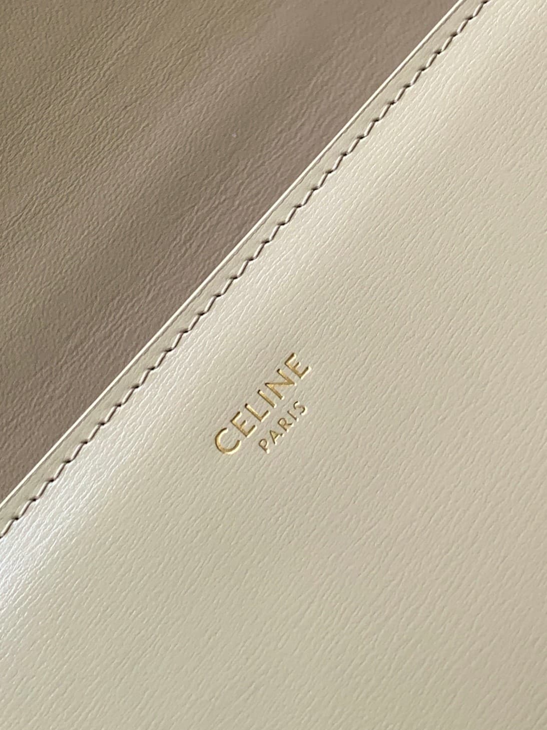 Celine Cream Crossbody Bag