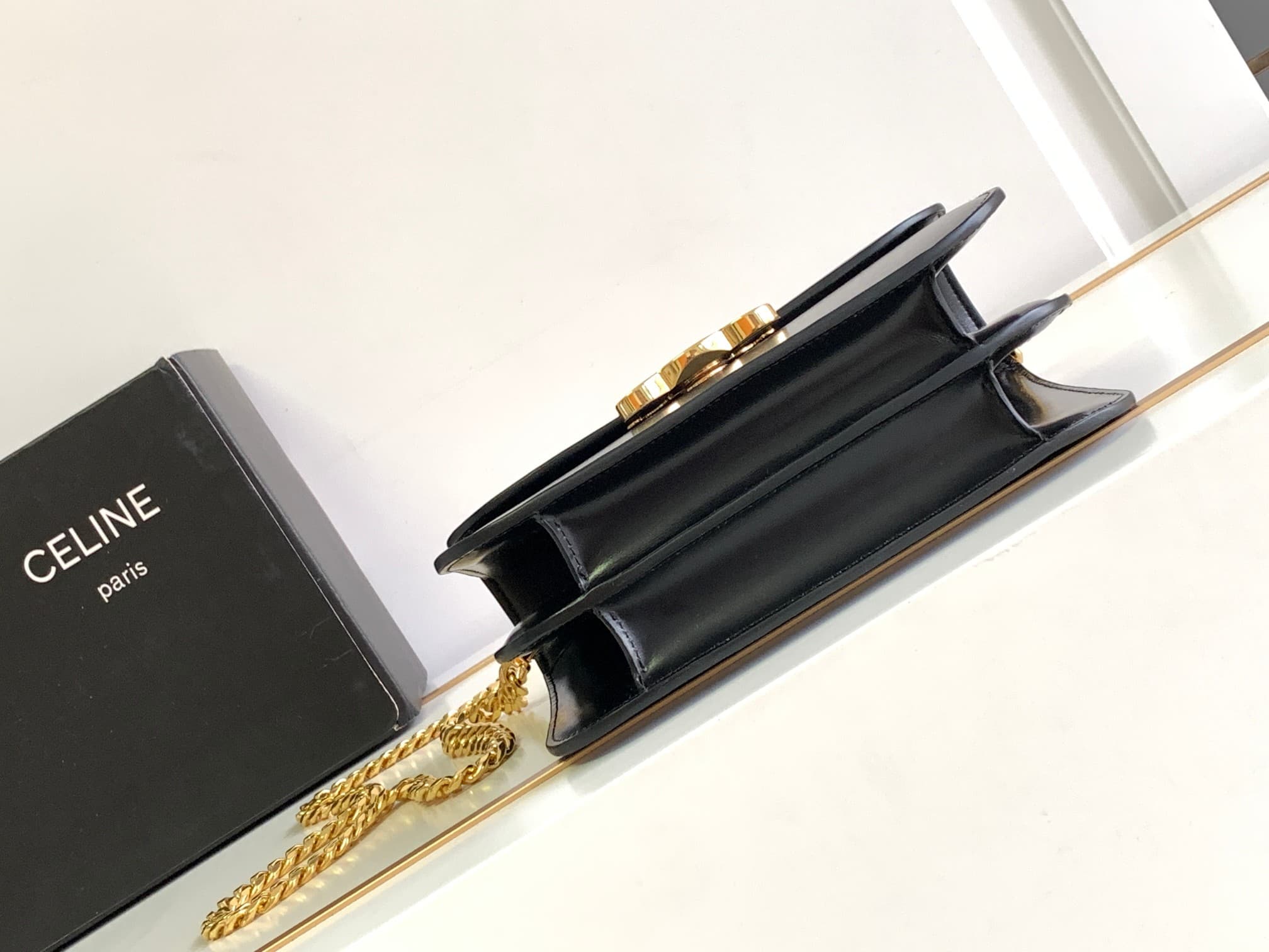 Celine Cream Crossbody Bag