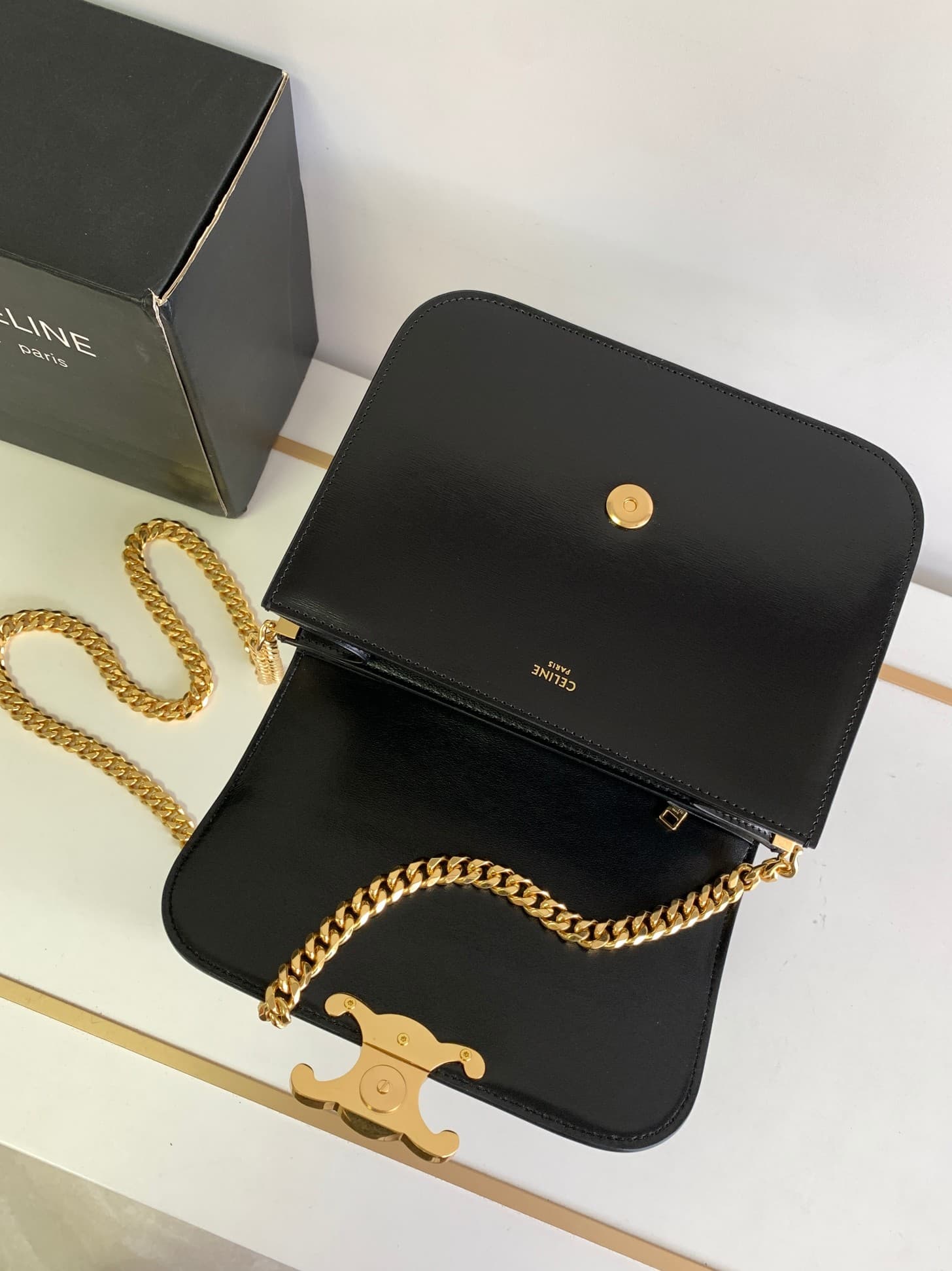 Celine Cream Crossbody Bag
