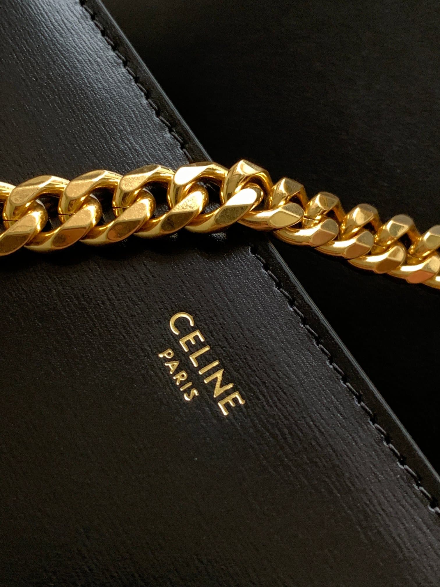 Celine Cream Crossbody Bag