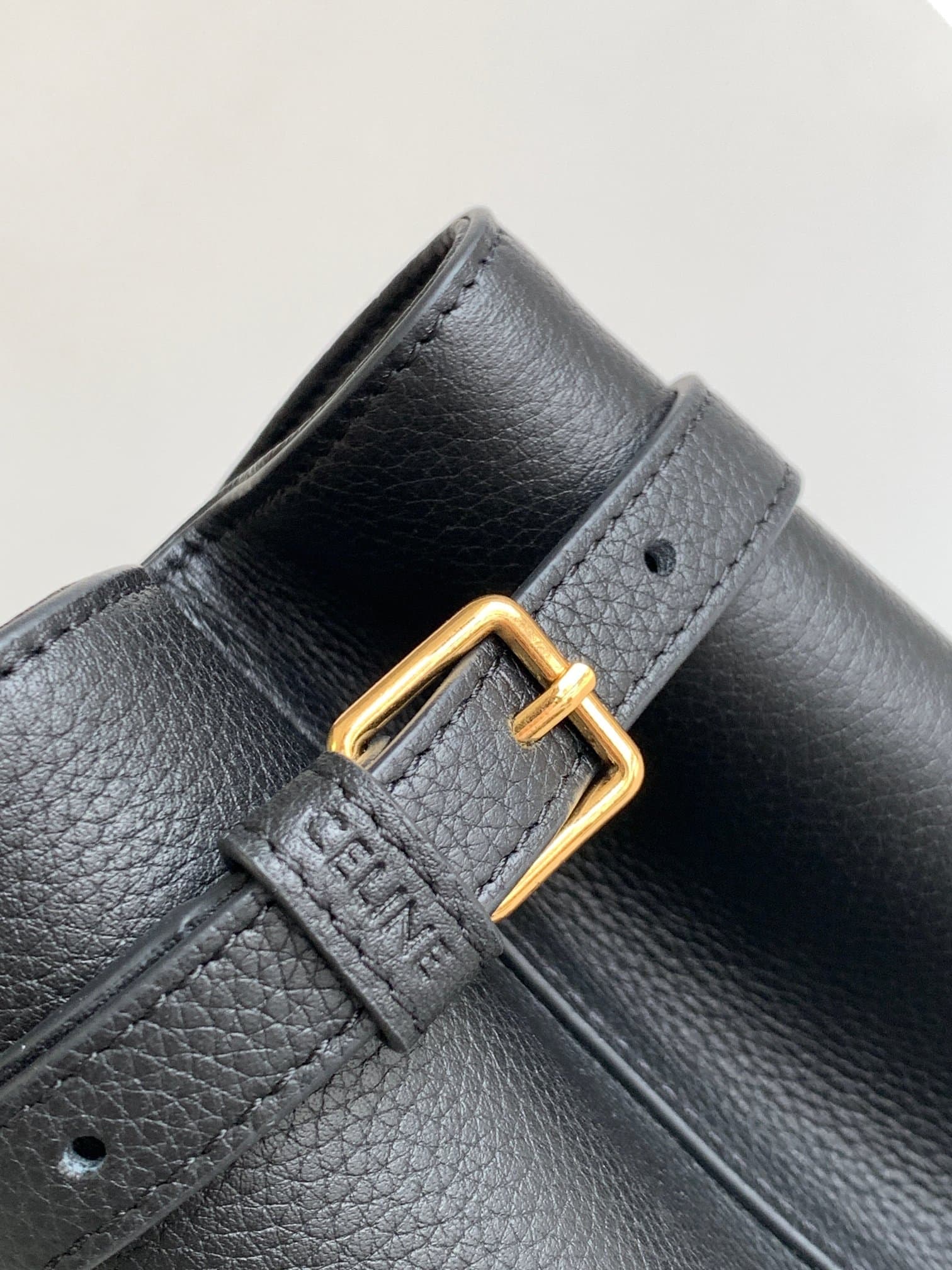 Celine Black Large Shoulder Bag