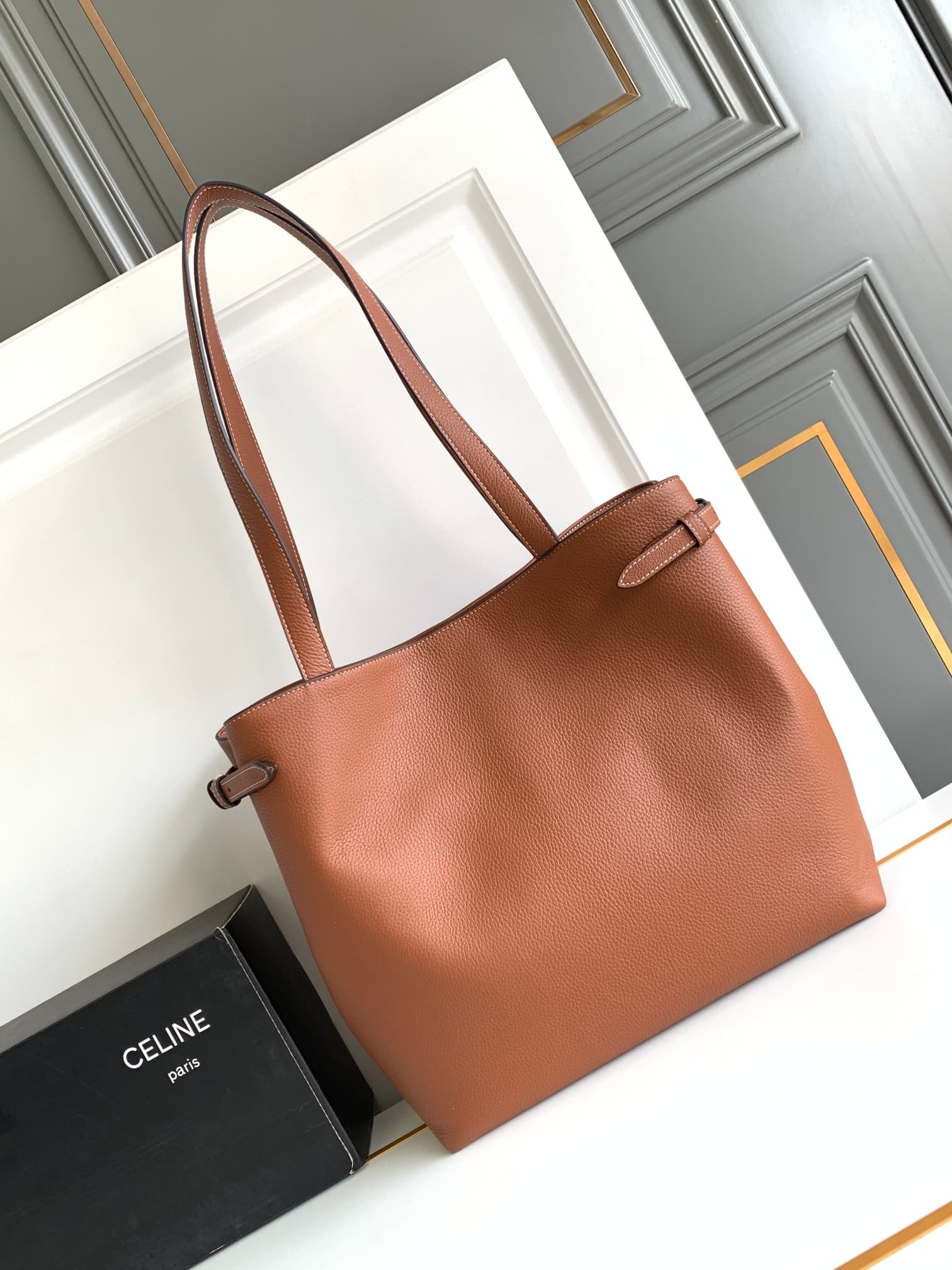 Celine Black Large Shoulder Bag