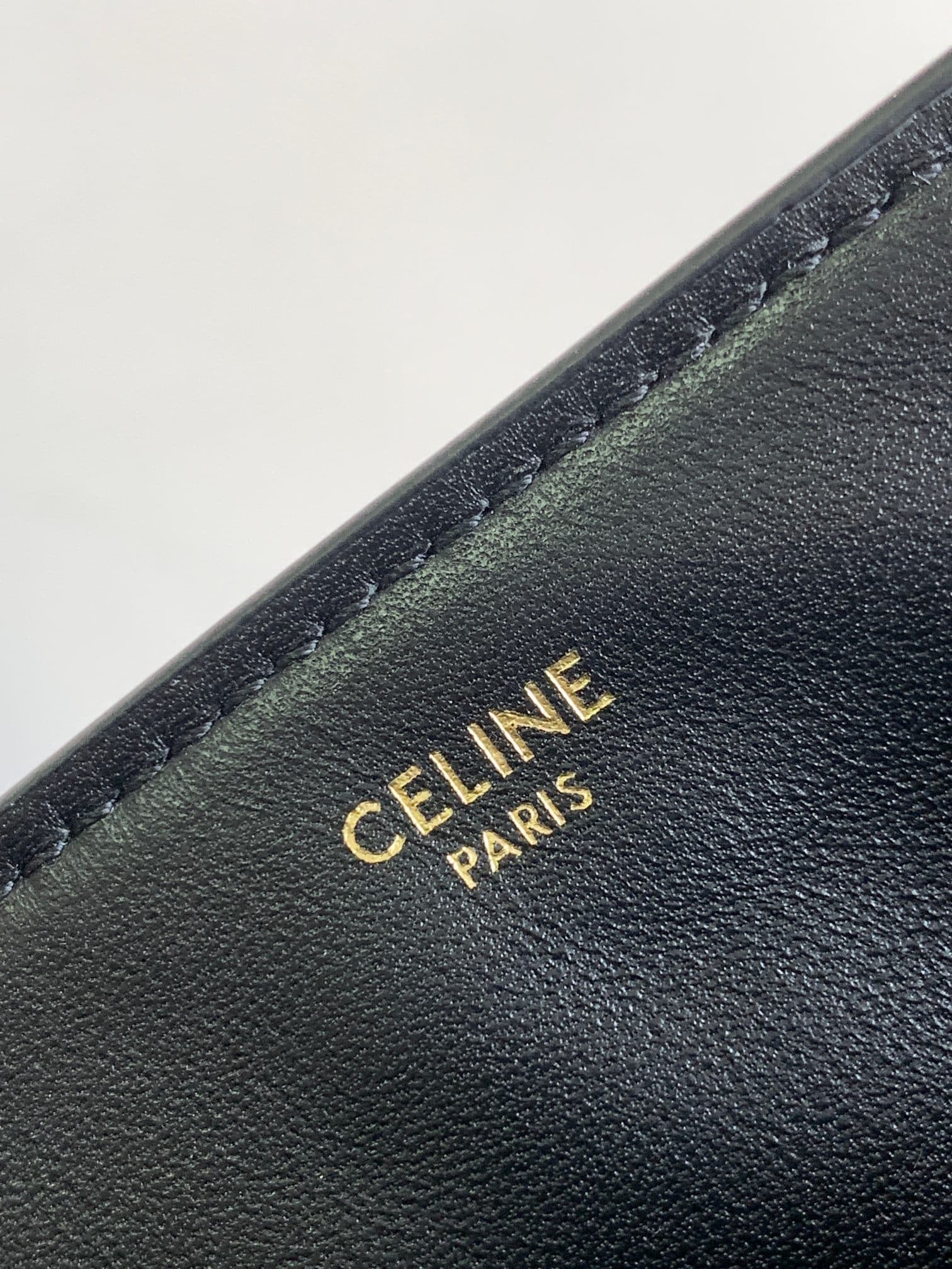 Celine Gold Medium Crossbody Bag