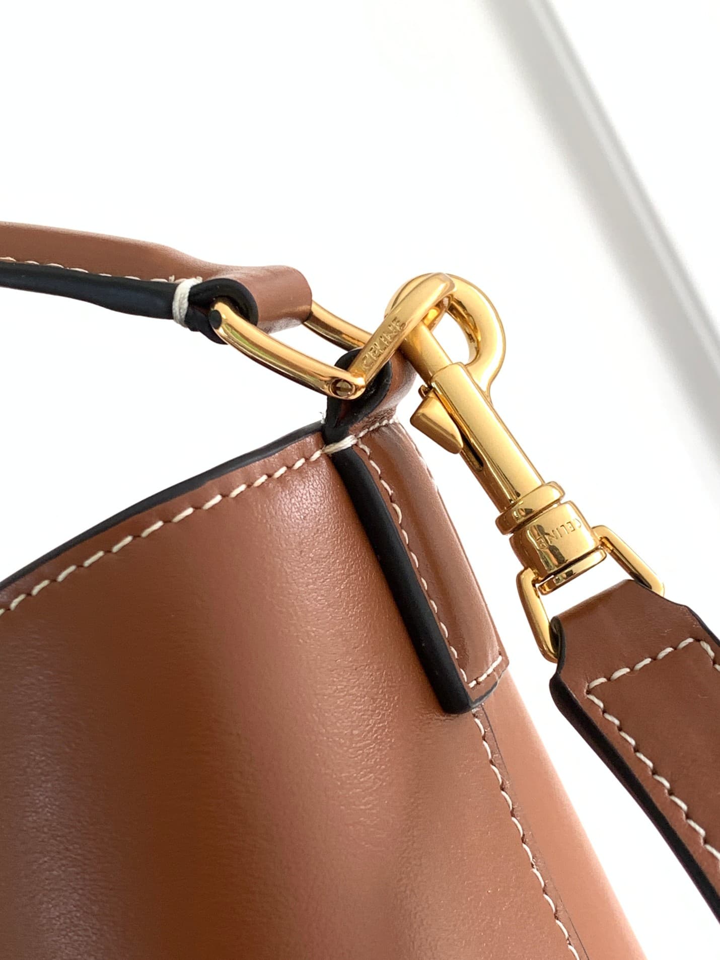 Celine Gold Medium Crossbody Bag