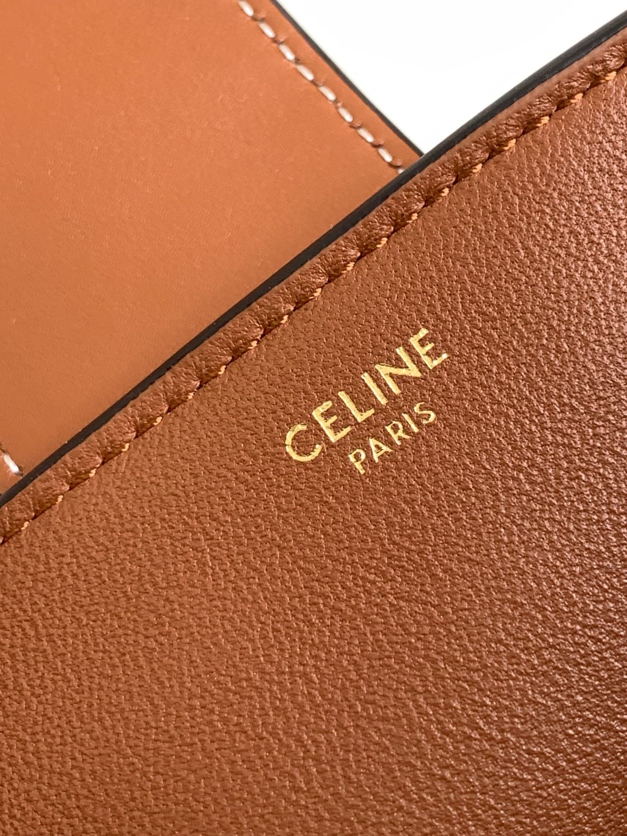Celine Gold Medium Crossbody Bag