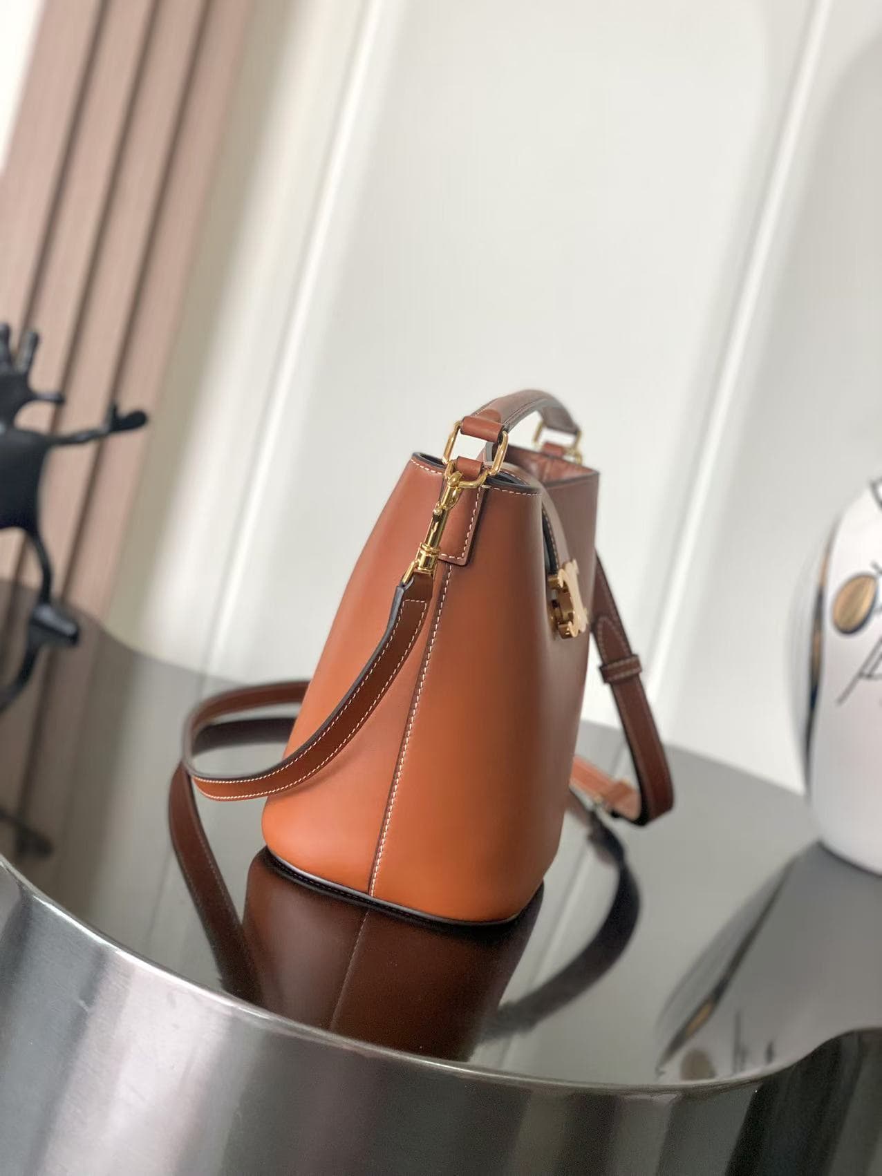 Celine Brown Small Crossbody Bag