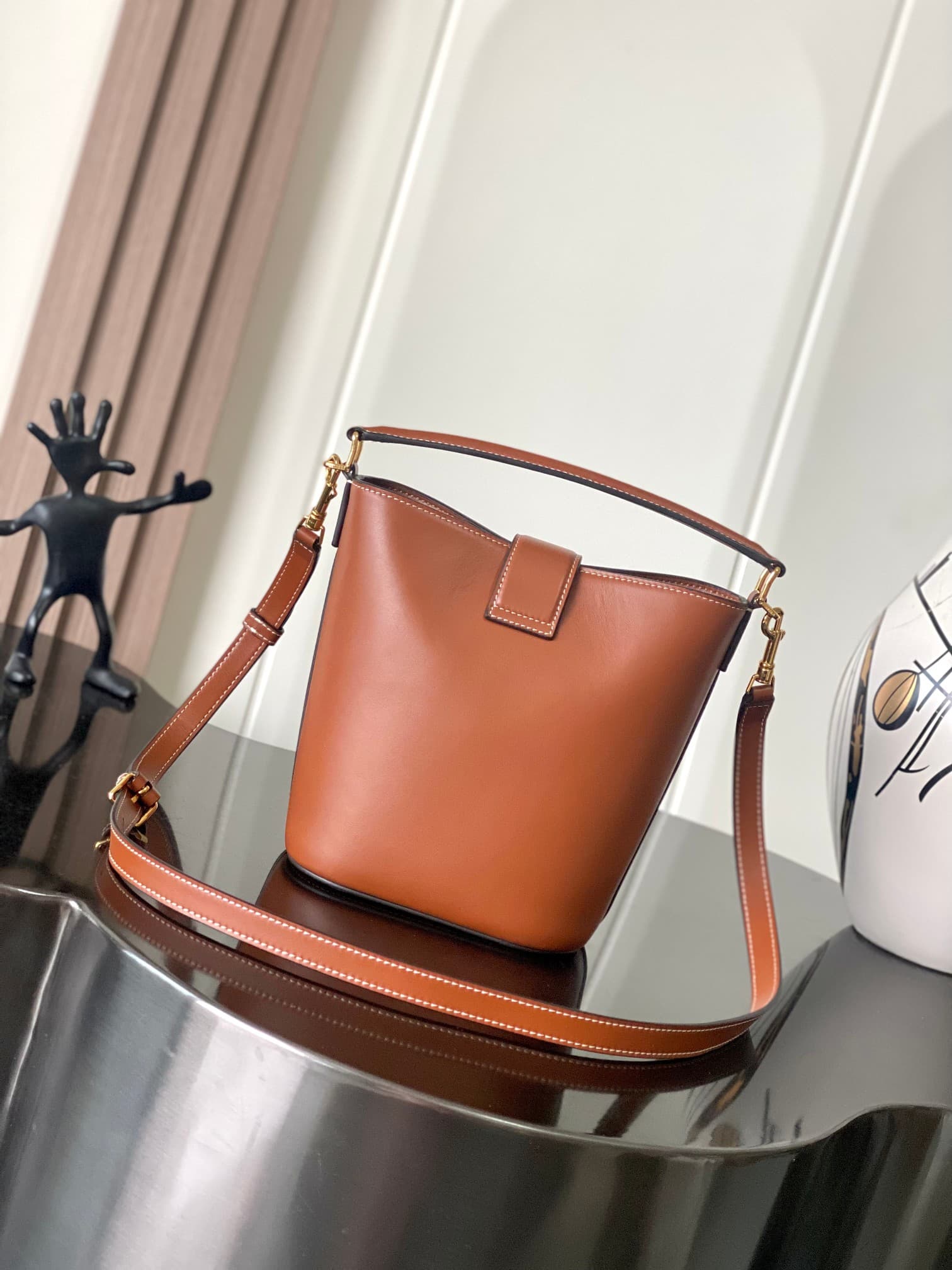 Celine Brown Small Crossbody Bag