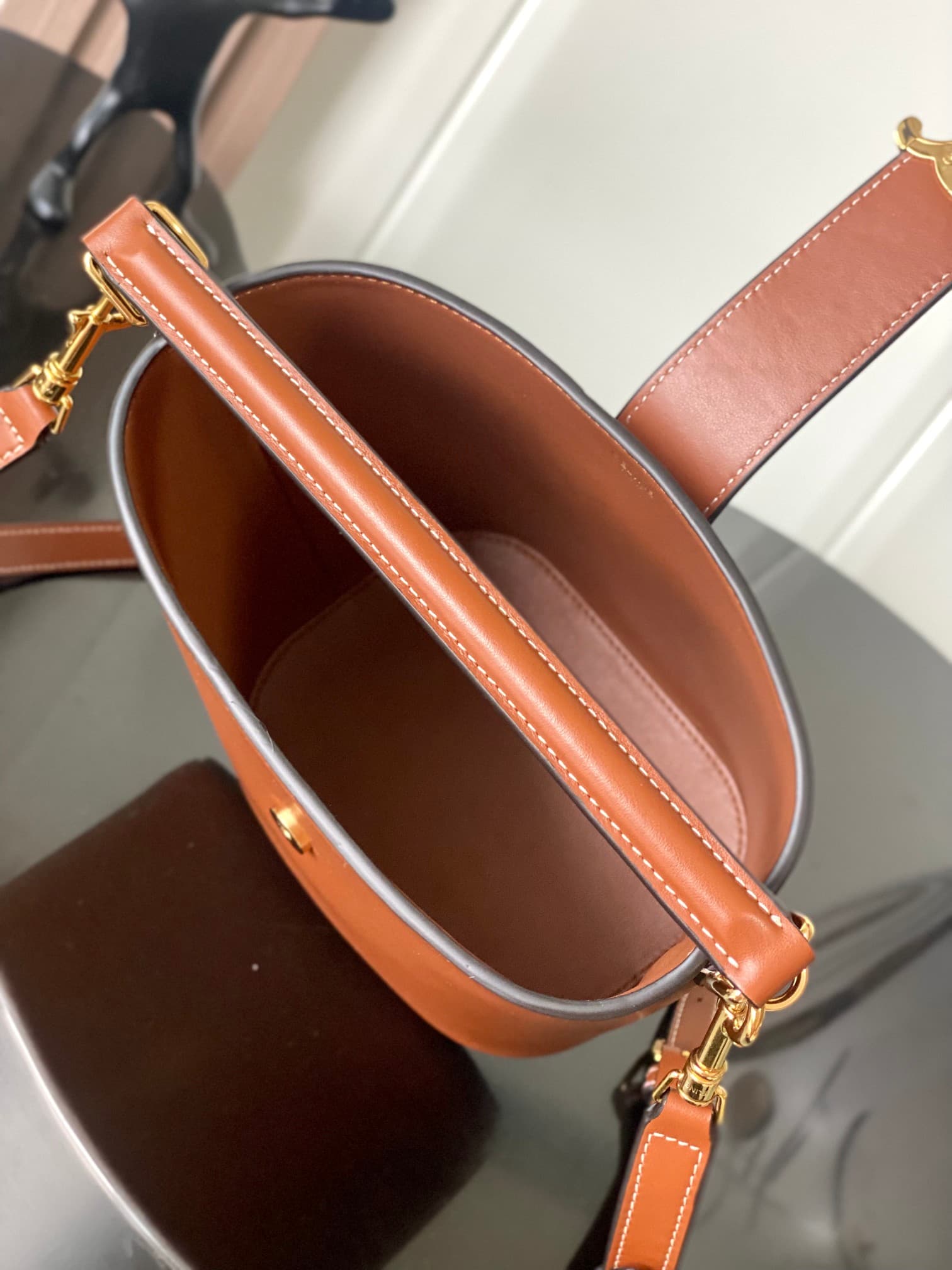 Celine Brown Small Crossbody Bag